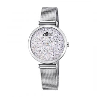 Lotus Women'S Grey Stainless Steel Watch Bracelet