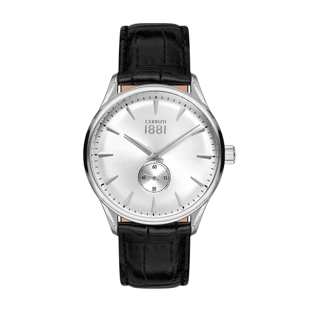 Cerruti 1881 watch online leather strap