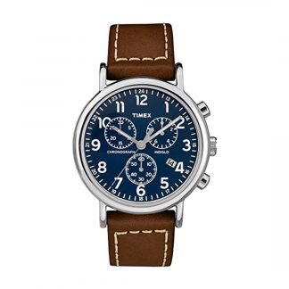 Weekender Chronograph 40mm 2-piece Leather Strap