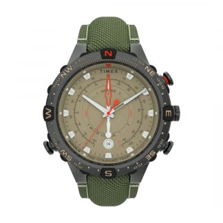 Allied® Tide-Temp-Compass with Intelligent Quartz® Technology 45mm Fabric Strap