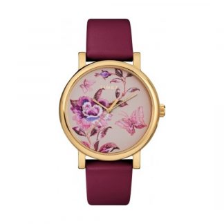 Full Bloom 38mm Leather Strap