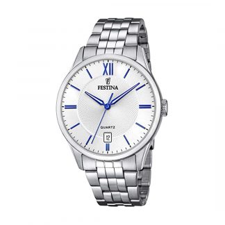 Festina Men's Blue Classics Stainless Steel Watch Bracelet
